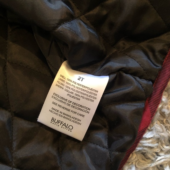 Toddler 2T Plaid Button Up Jacket - Picture 4 of 4